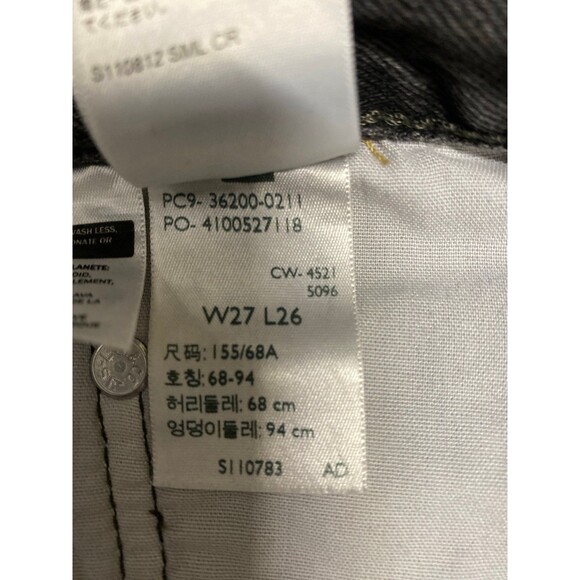 Levi's 501 Women's Straight Leg Jeans - Charcoal - Picture 10 of 10